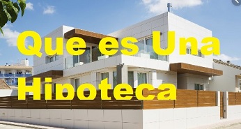 Definición hipoteca